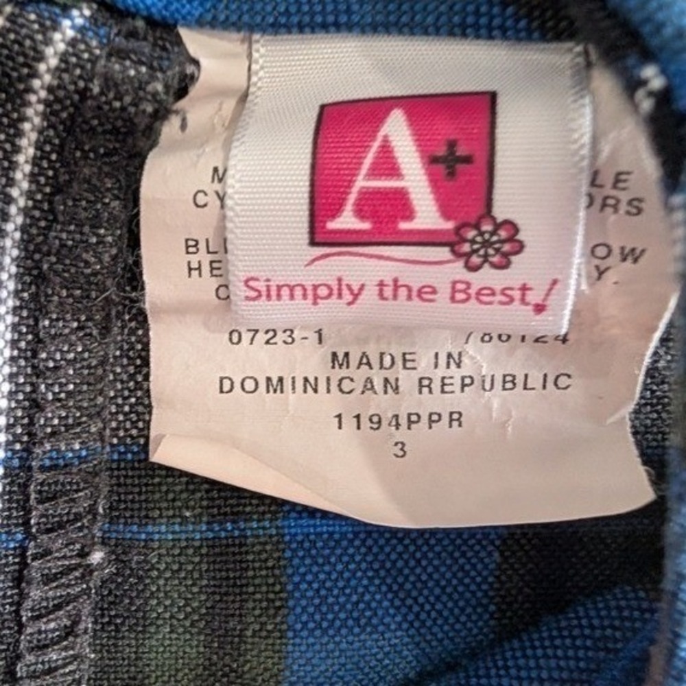 A+ Simply The Best School Uniform Drop Waist Girls Jumper Size 3 - Picture 3 of 6
